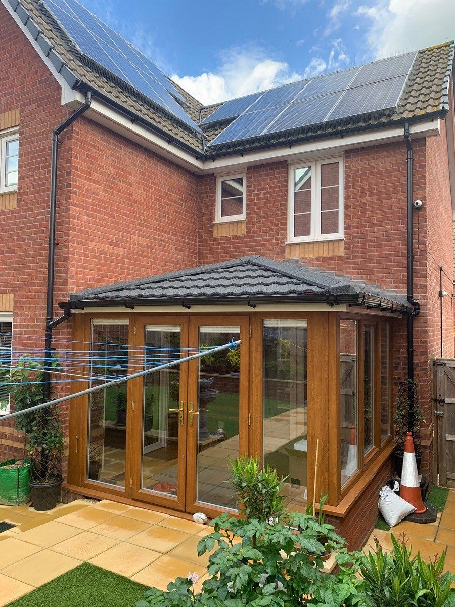 Solid conservatory roof installers Devon