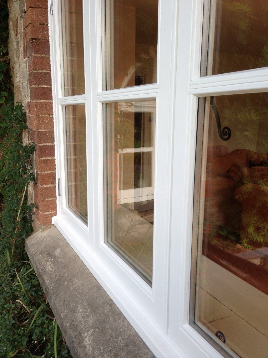 Flush wooden windows Newton Abbot