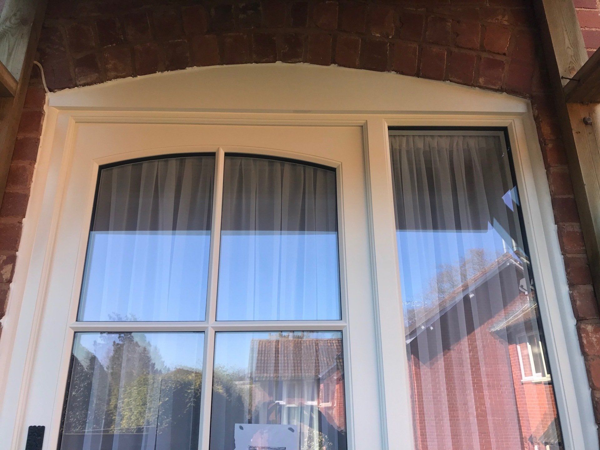 Hardwood French doors Devon