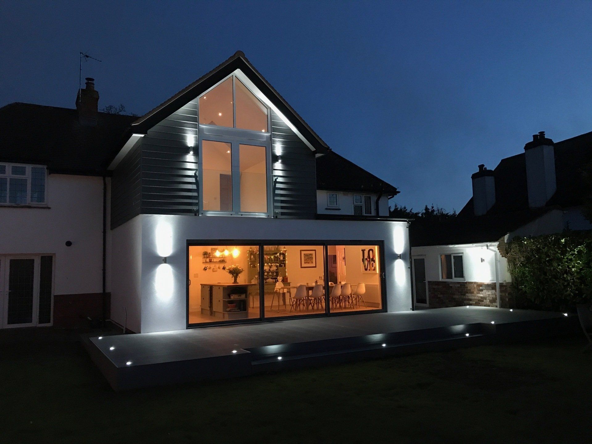 Triple track Aluminium patios Exmouth