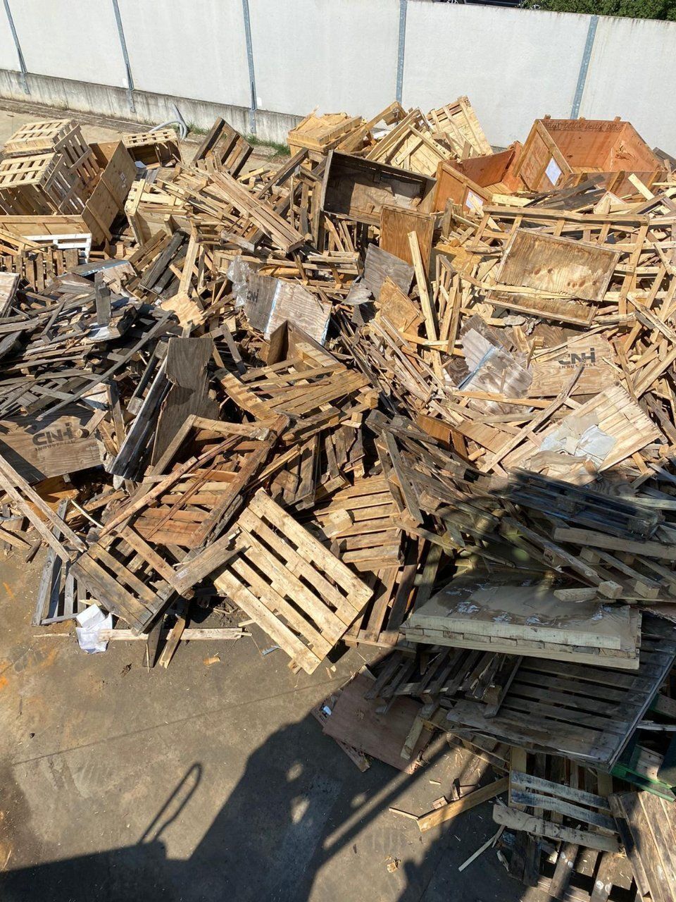 Legname da riciclare