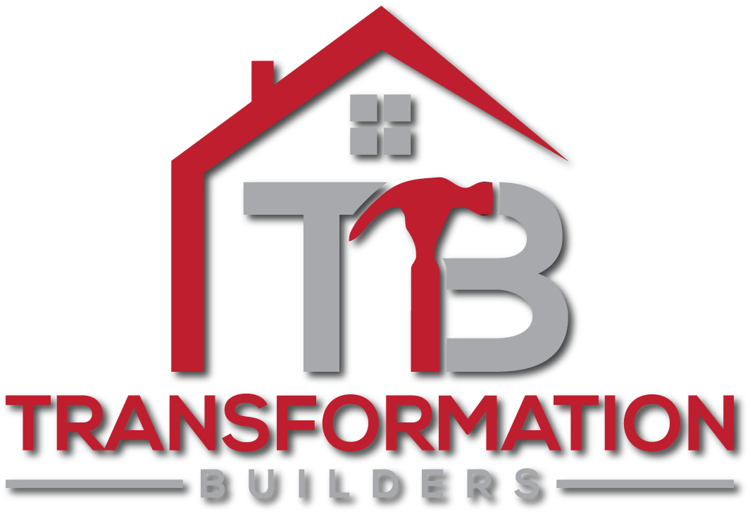 A logo for a company called transformation builders
