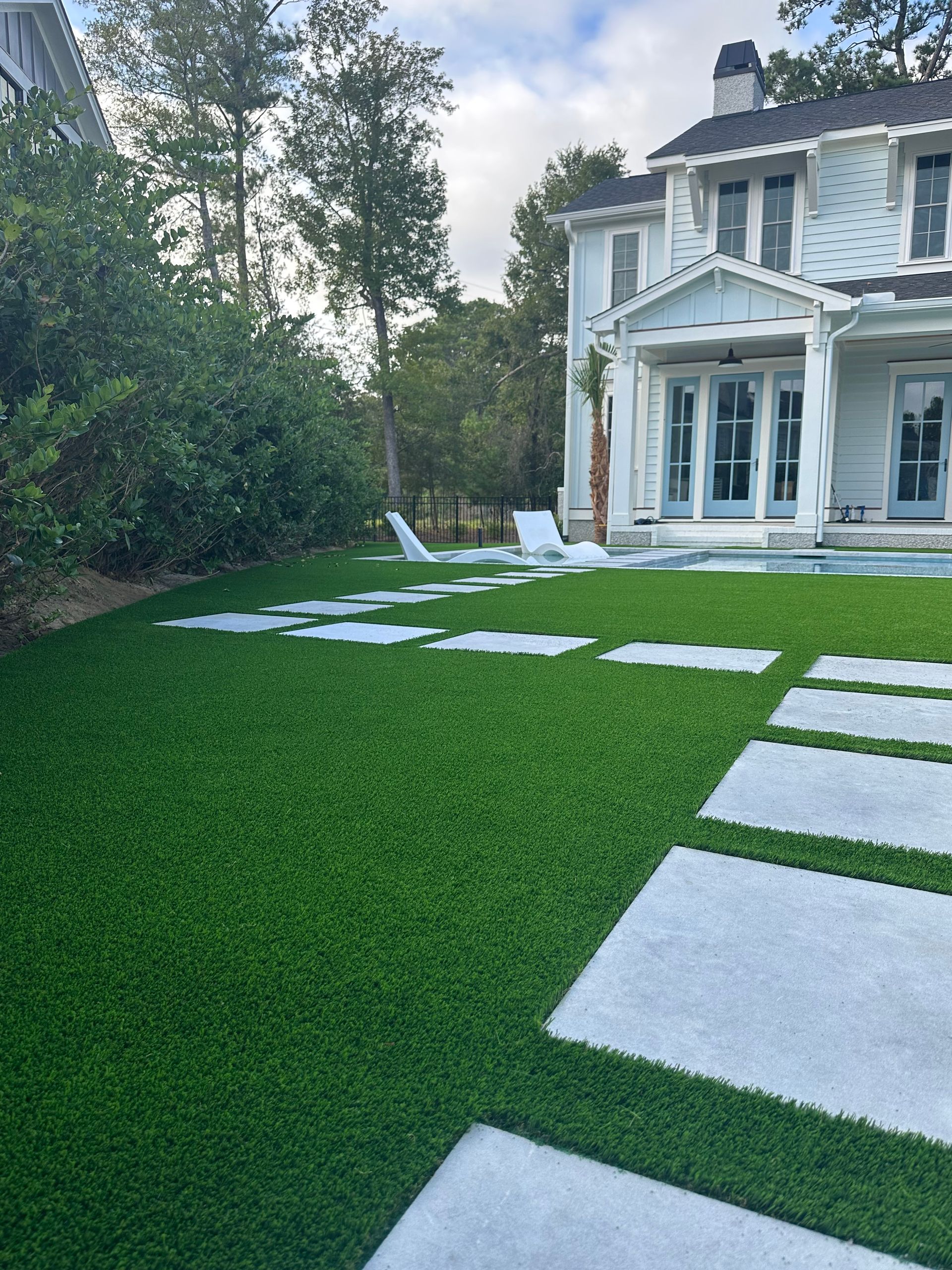 residential turf installation in Raleigh NC