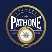 PathOne-Creative-logo-showing-a-compass-serving-DrippingSprings-Austin