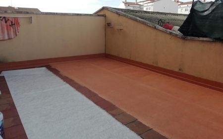 impermeabilización de terraza para eliminar humedades en Leganés