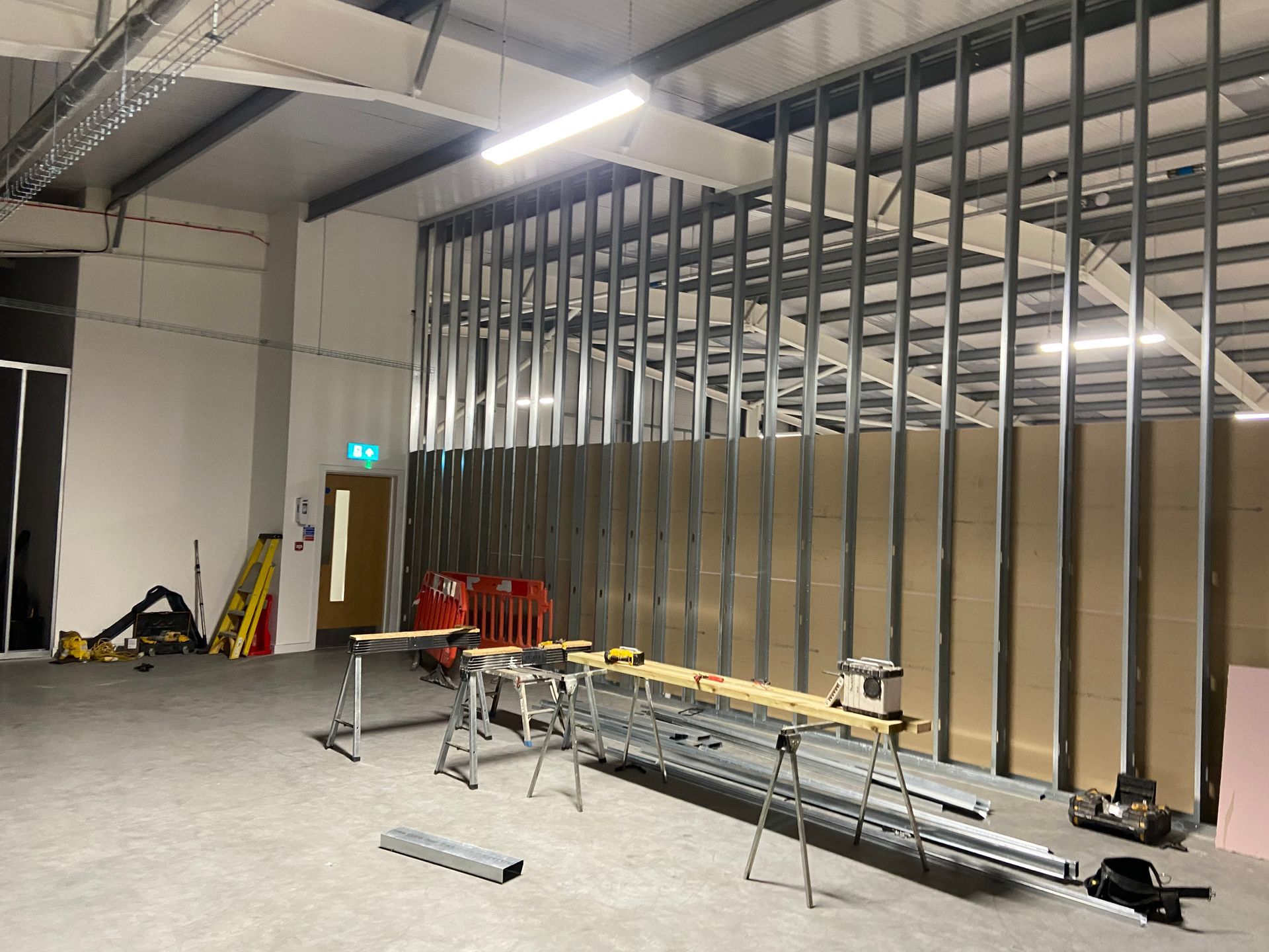 Fire Stopping Wall Build 