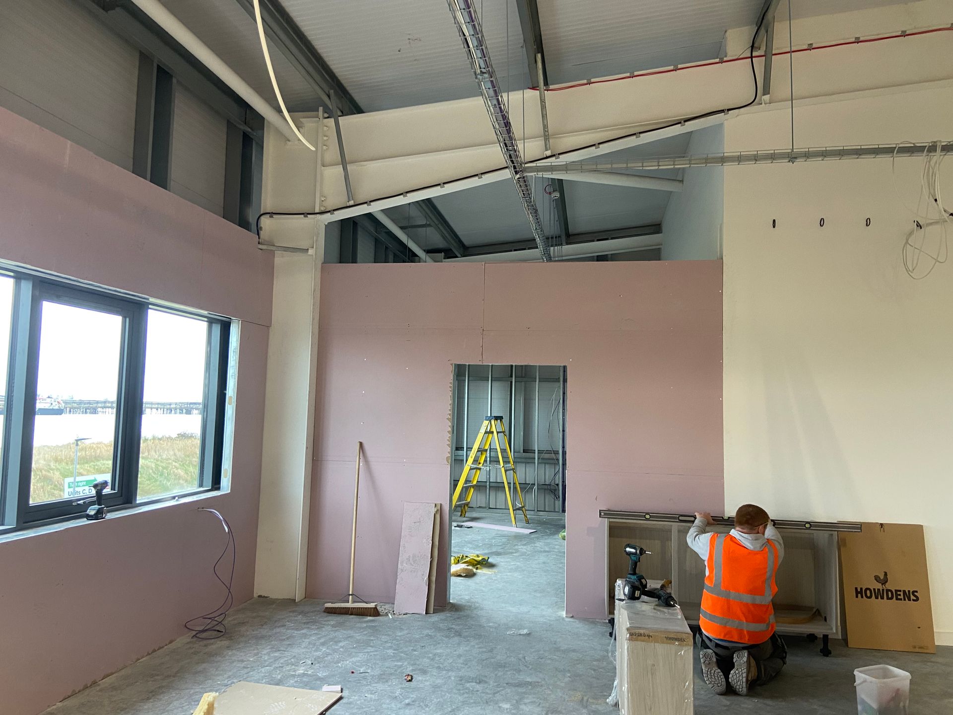 Progress Image of works 