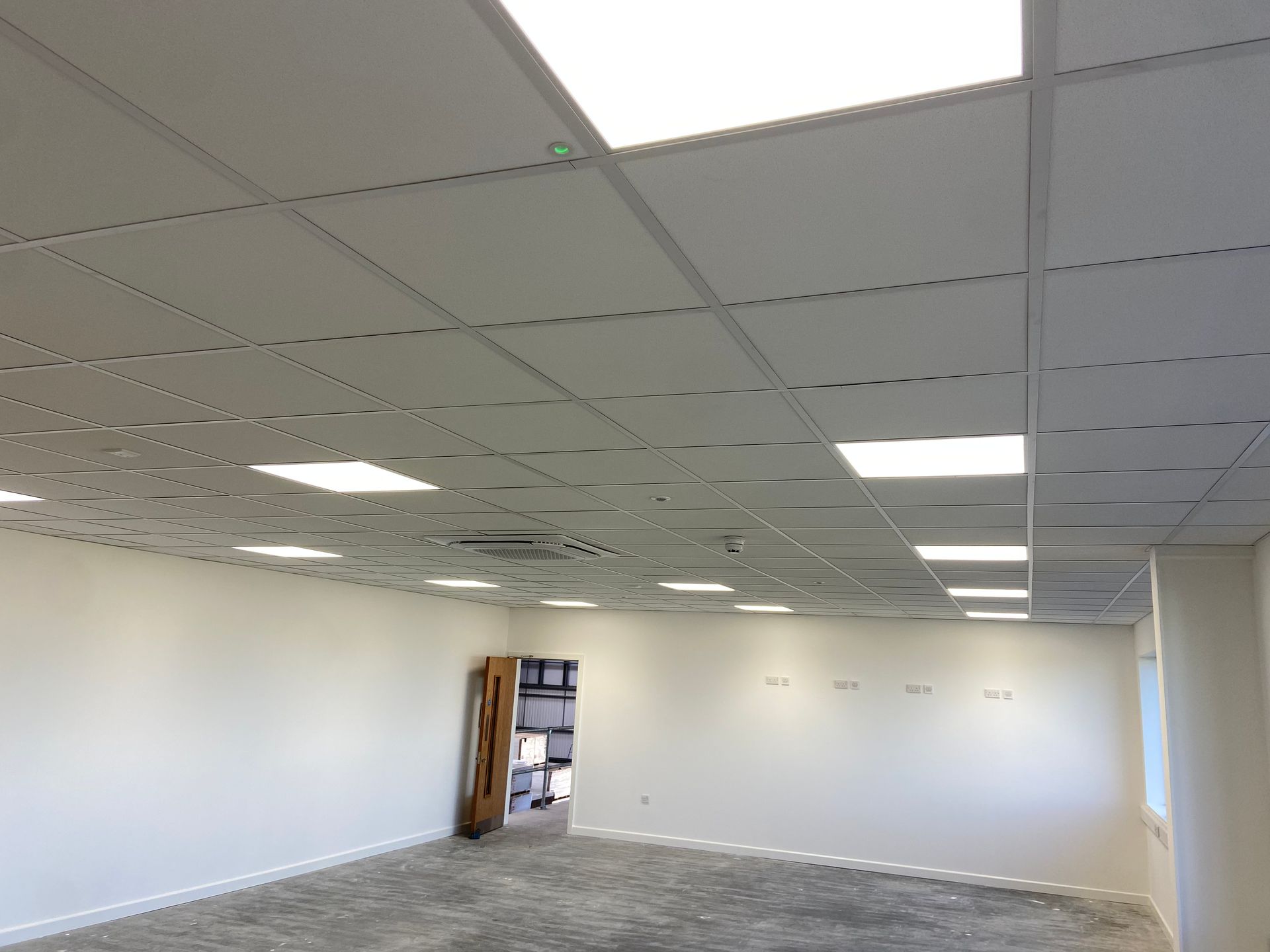 Ceiling Works completed at PBB 