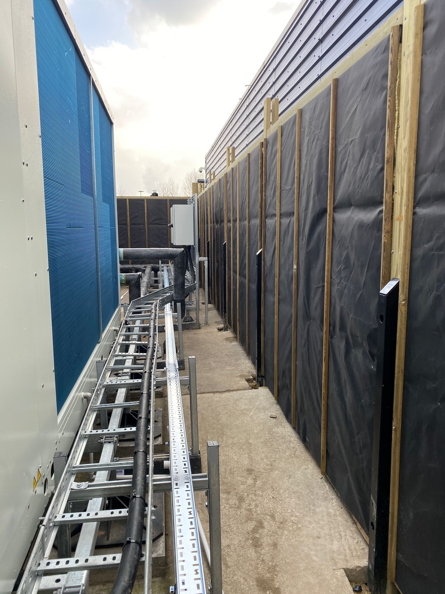 During a recent installation 
