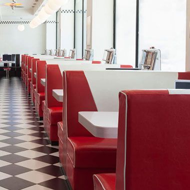 Salas de espera y Fast Food