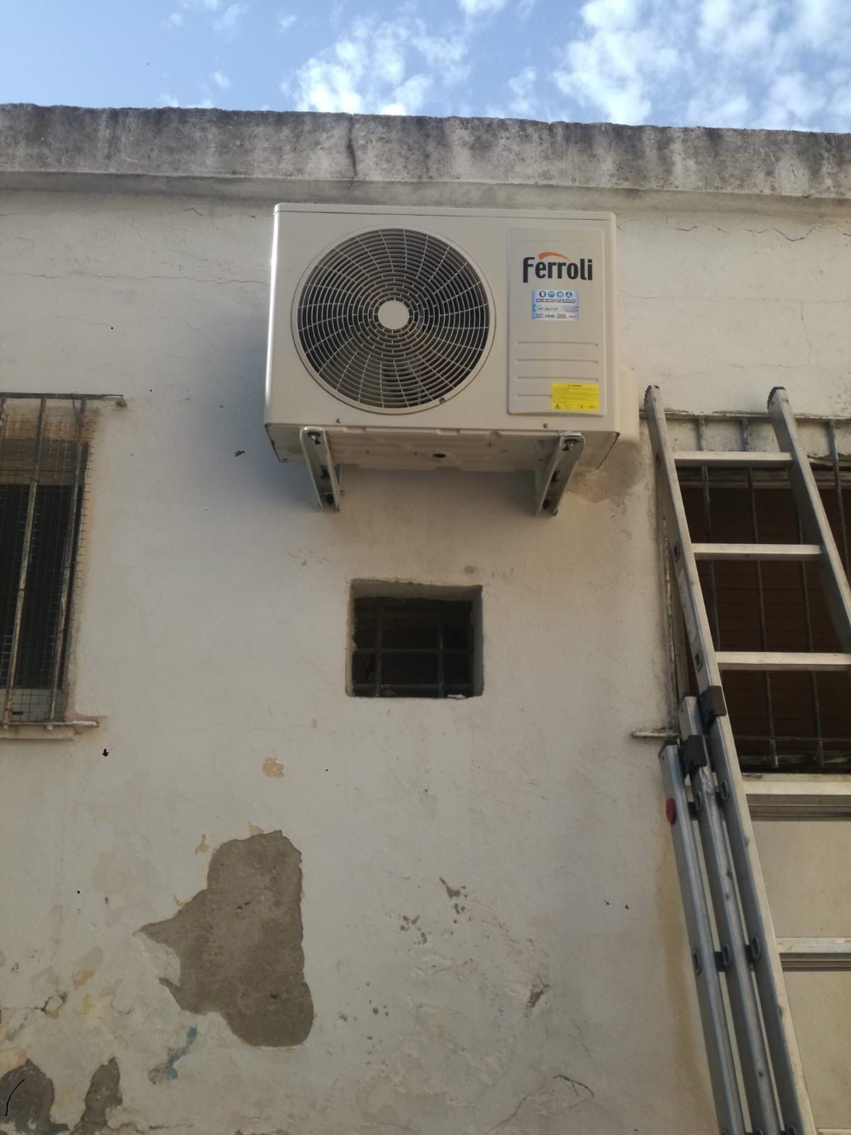 Installazione del condizionatore