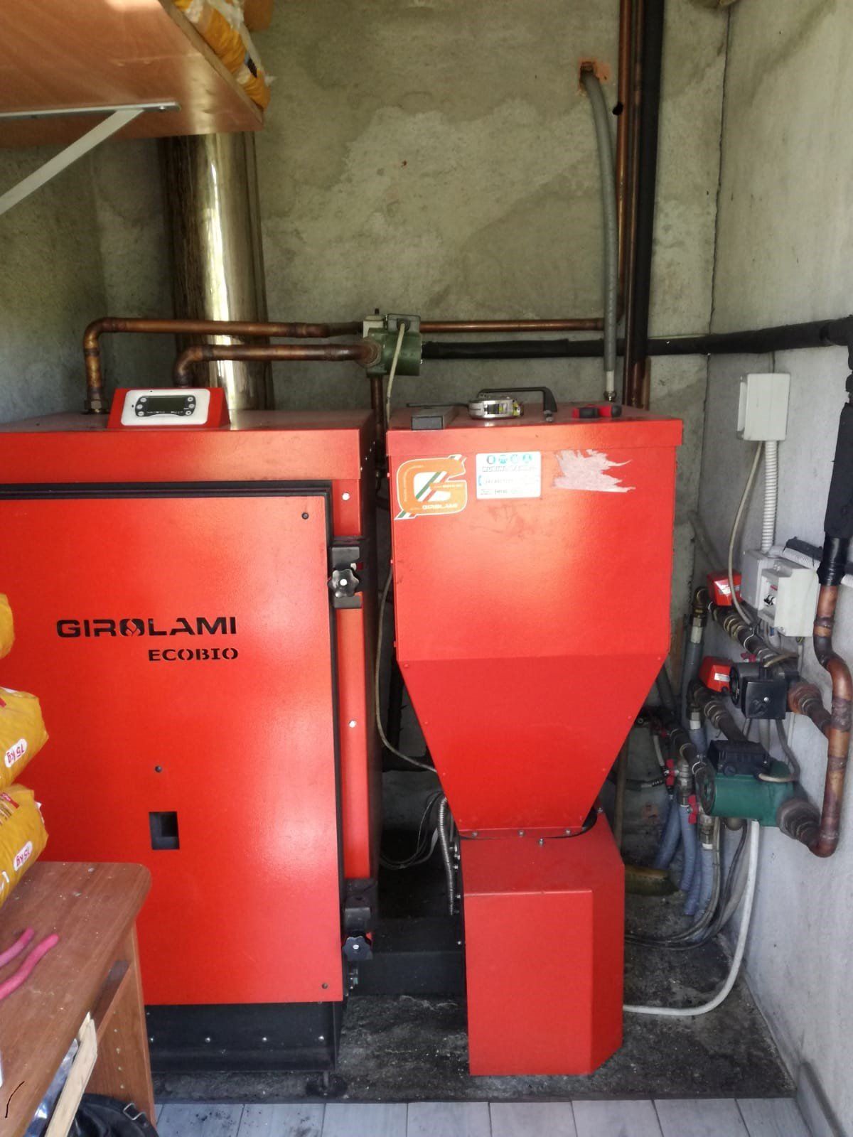 Caldaia policombustibile Girolami