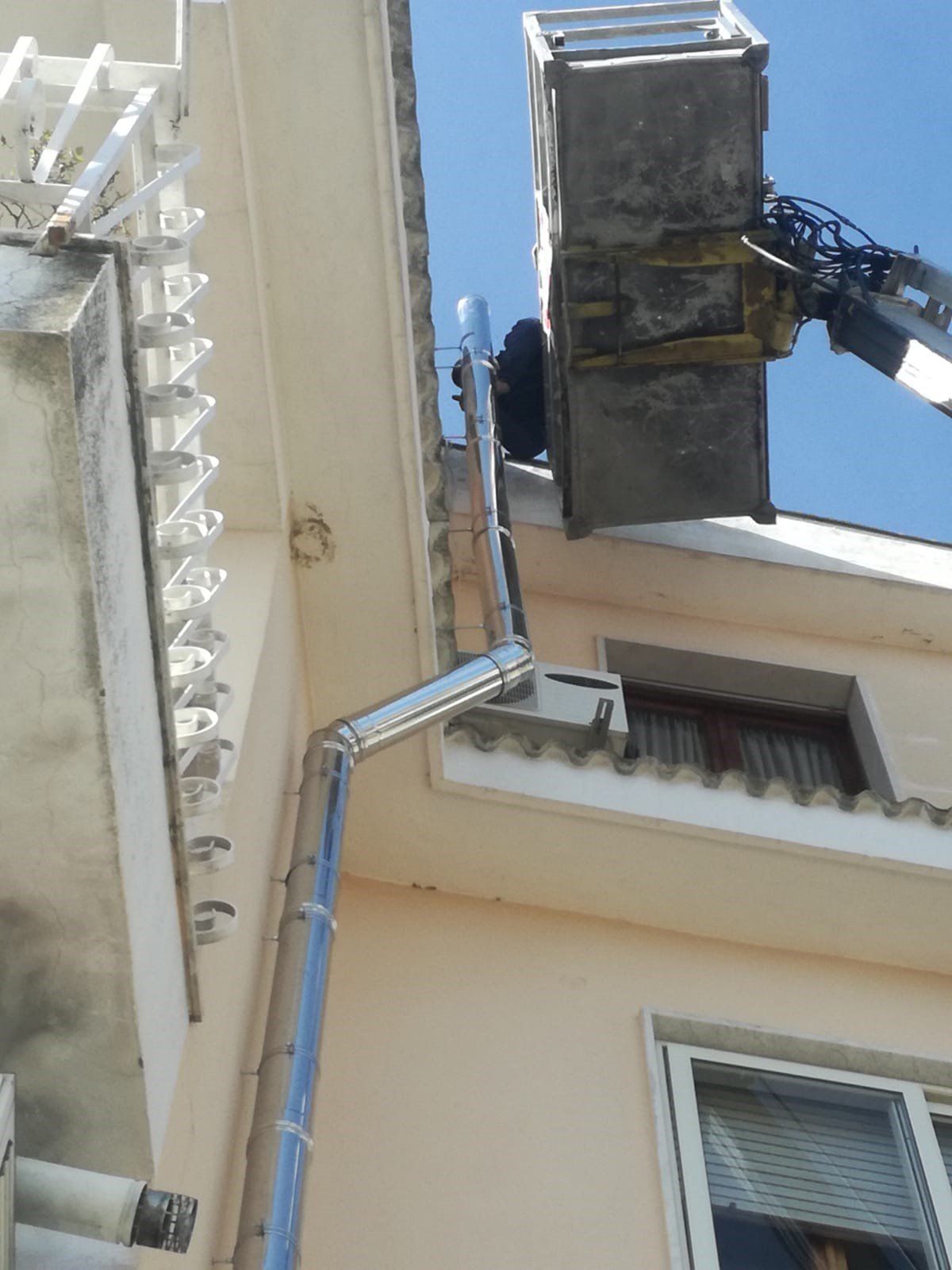 Realizzazione di canna fumaria