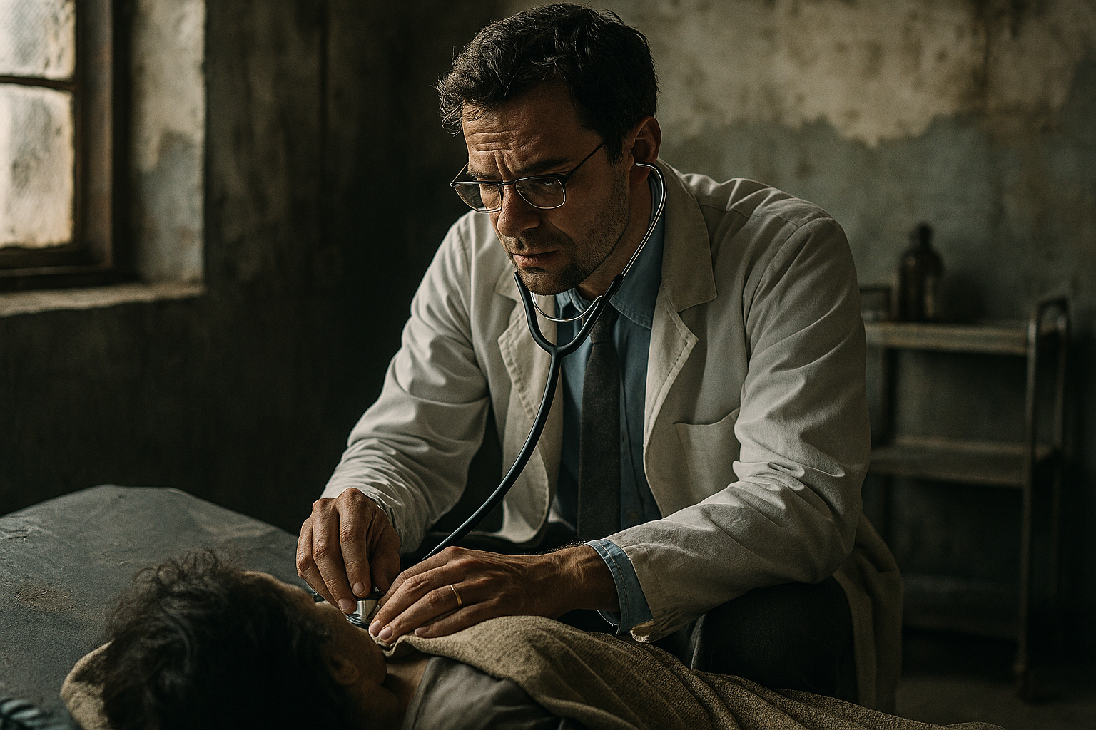 Médico atendendo no SUS