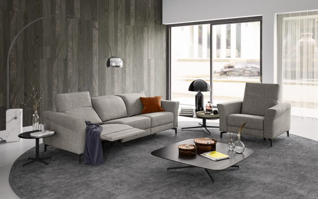 Divano con seduta relax