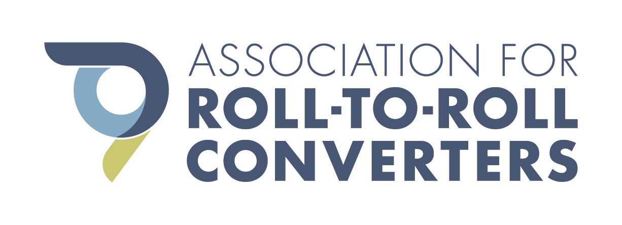 The logo for the association for roll to roll converters