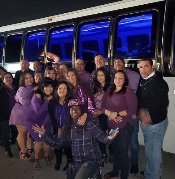San Antonio party buses at AT&T Center for concert