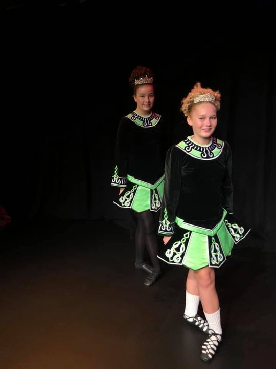Two Girls Irish Dancing — Dance Studio In Berrimah, NT