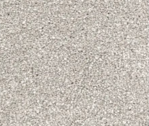 Light gray speckled carpet.
