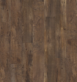 Dark brown hardwood flooring with wood grain pattern.