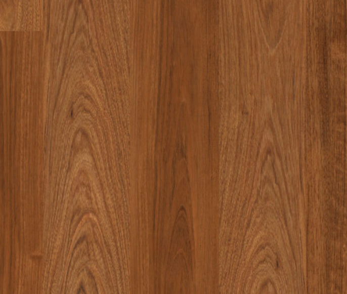 Close-up of brown wooden planks with vertical grain.