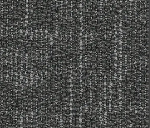 Dark gray textured woven fabric.