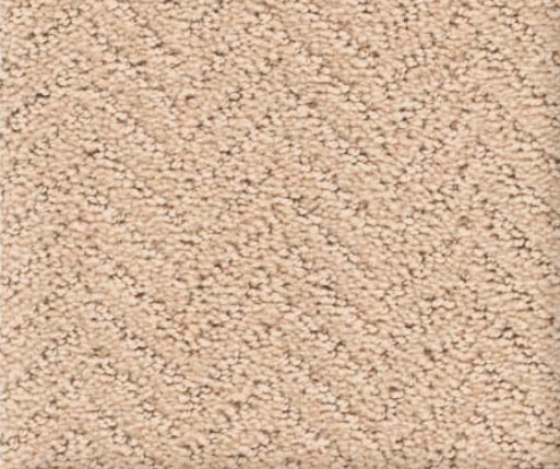 Beige carpet with a subtle pattern.