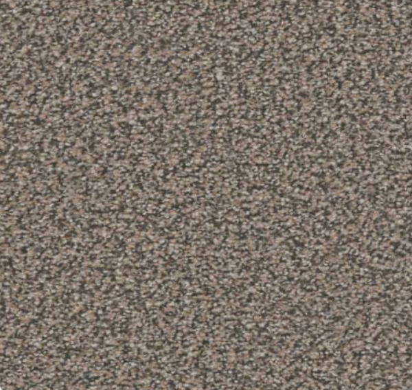 Textured brown carpet.