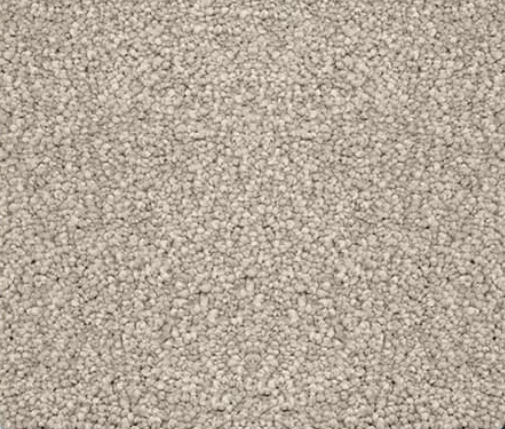 Close-up of beige, textured carpet.