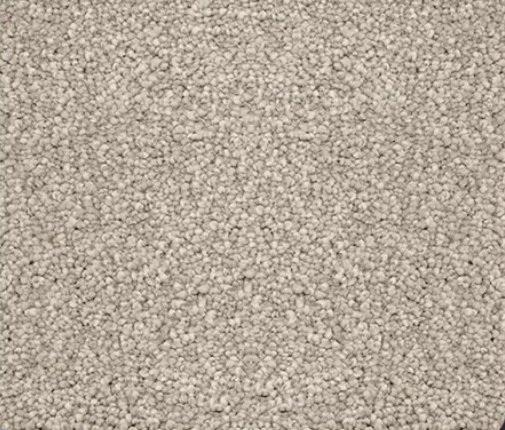 Light beige textured carpet.