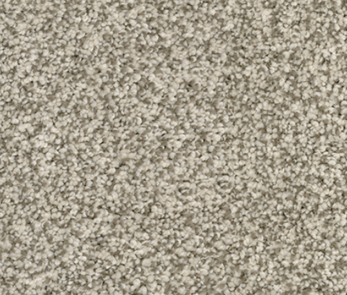 Close-up of a speckled, light gray carpet texture with small, irregular bumps.