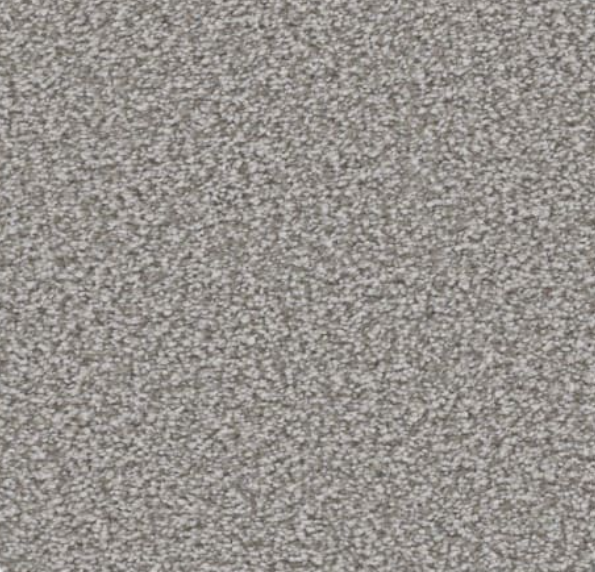 Textured gray carpet.