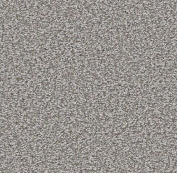 Gray textured carpet.