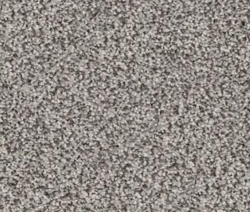 Textured gray carpet.