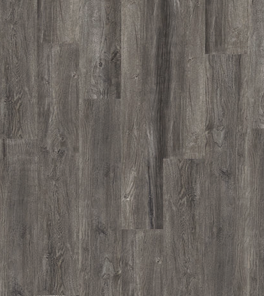 Dark gray wood-look flooring. Vertical planks with wood grain detail.