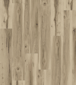 Light-brown wood flooring with varying grain patterns and knots, arranged in a staggered pattern.
