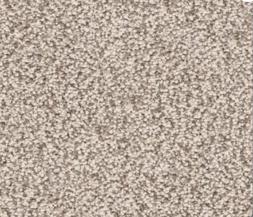 Beige textured carpet.