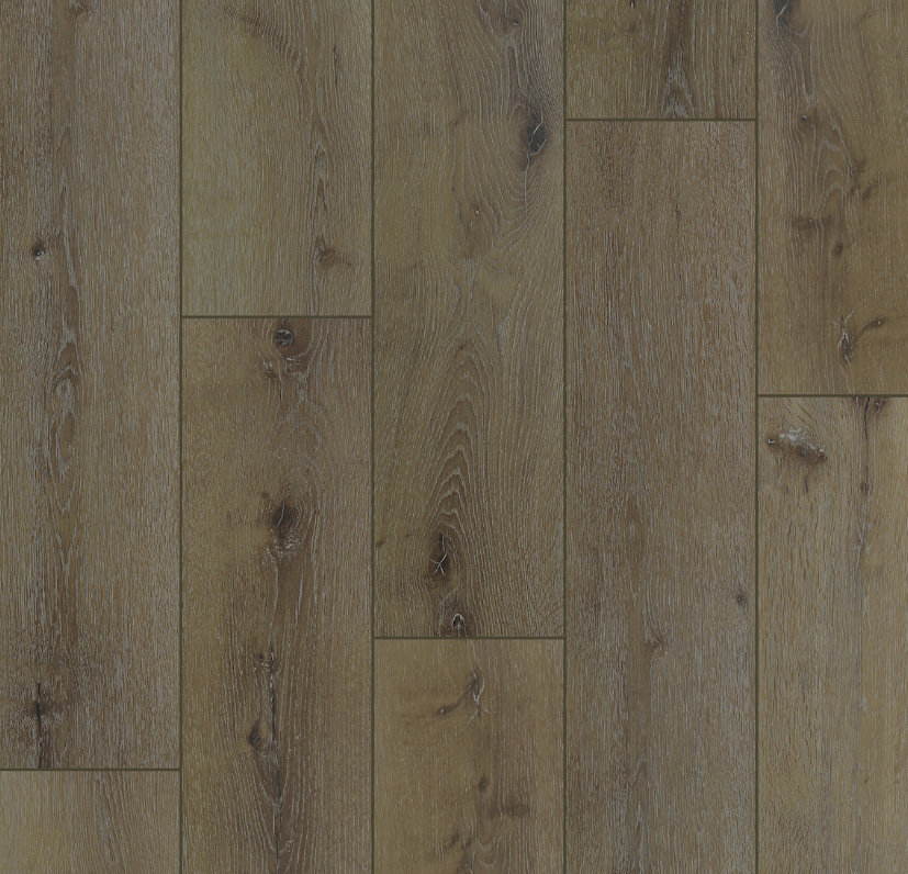 Wooden floor planks in varying shades of brown.