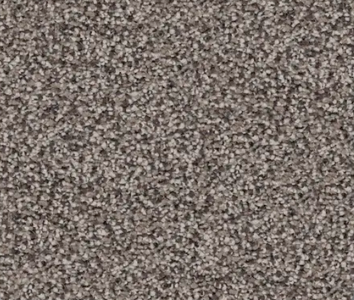 Close-up of speckled, neutral-toned carpet with a textured, dense surface.