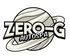 A black and white logo for zero g auto spa