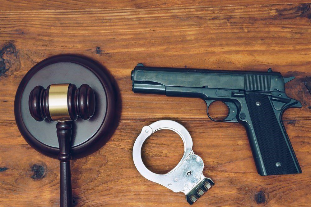Gavel, Handcuffs and a Gun — Chattanooga, TN — Houston & Alexander, PLLC