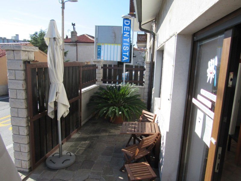 terrazzo di uno studio odontoiatrico