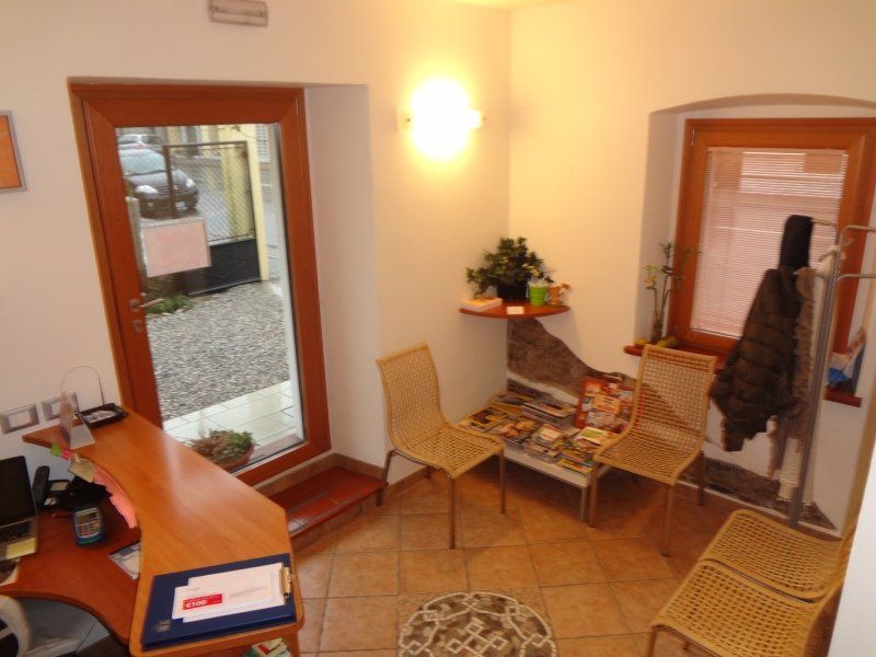 sala d'attesa di uno studio odontoiatrico