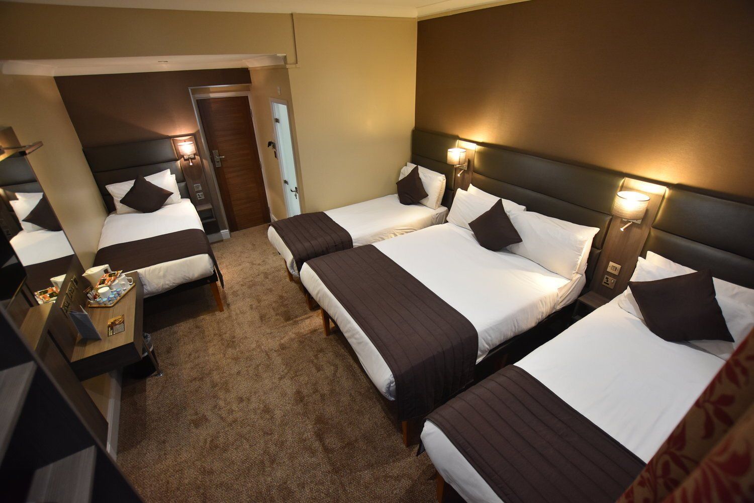 Quintuple room at The Brunel Hotel in London