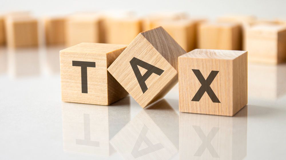 Wooden blocks spelling 