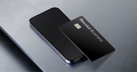 Dark blue textured background.