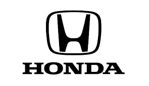 Honda logo: black lettered 