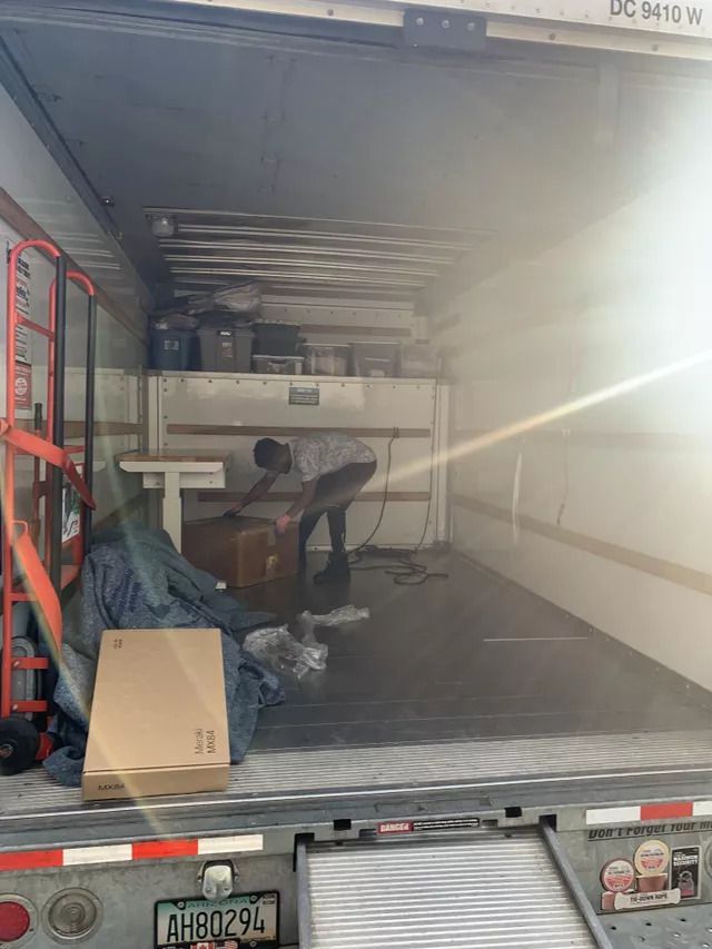 Loading Boxes on the Truck