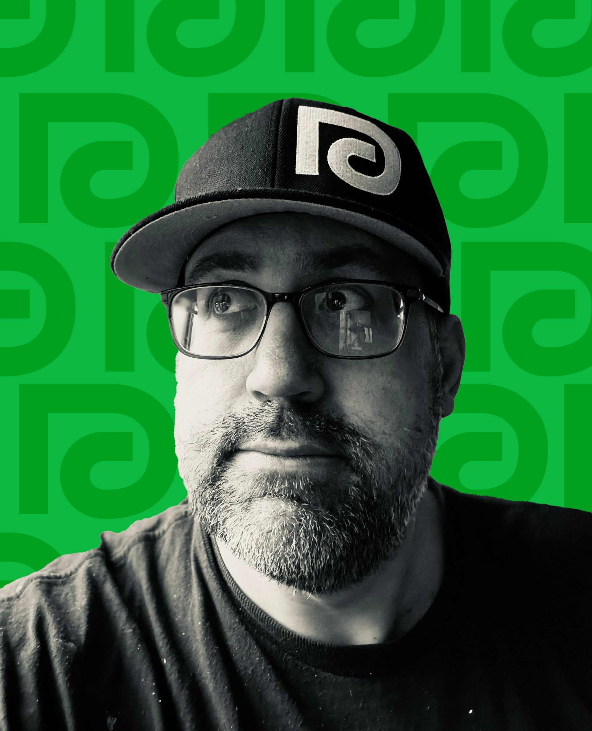 Chad DeBoard, graphic designer, Wilmington, Ohio