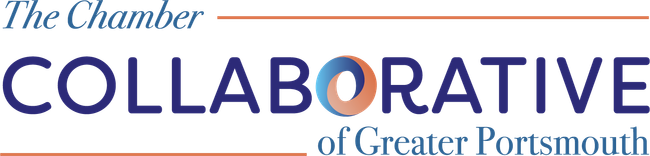 A logo for the chamber collaborative of greater portsmouth